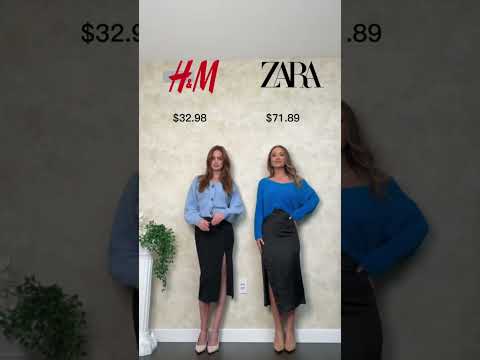 H&M Or Zara?🤔👀 @haleyybaylee #shorts