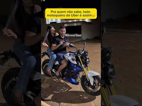 todo motoqueiro de uber é assim
