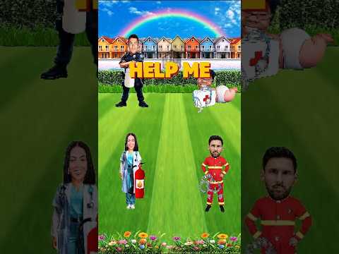 Tes IQ Challenge‼️mari kita pilih barang yang tepat untuk mereka #funny #animation #ronaldo #messi