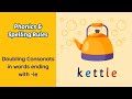 Consonant Doubling and Graphemes