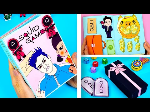 Игра в Кальмара 2 своими руками ✨ Как сделать игру из бумаги