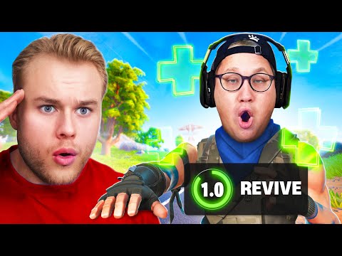 WANNEER JE NOG 1 SEC HEBT OM TE REVIVEN.. 🥵 - Fortnite Battle Royale (Nederlands)
