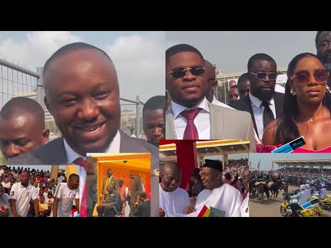 Prez Mahama’s swearing in; Sammy Gyamfi and beautiful wife,Basintele,Bawumia,Kufuor etc