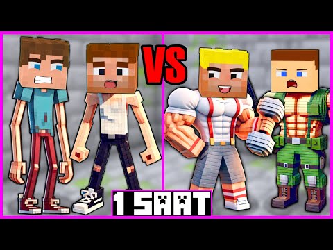 MİNECRAFT KASLI ÇOCUKLAR VS SISKA ÇOCUKLAR FİLMİ!😱 - Minecraft