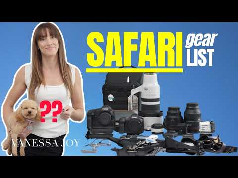 My Photography Gear for an African Safari in Kenya