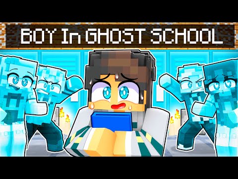 ONE BOY in a GHOST ONLY School!