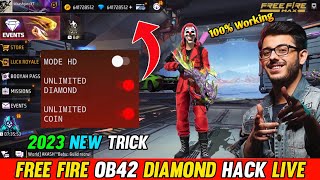 Free Fire Diamond Hack || Free Fire New Mod Menu OB42 || Unlimited Diamond Script Mod Apk 2023