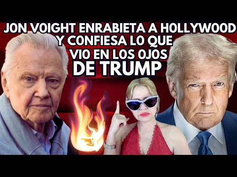 🔴EL ACTOR PATRIOTA JON VOIGHT REVELA LO QUE VIO en los OJOS de TRUMP CUANDO HABLÓ con ÉL de CERCA🔥