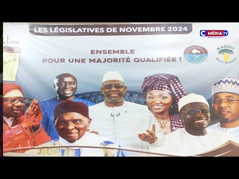 Démarrage campagne électorale L'inter coalition Sam Sa Kaddu Takku Wallu Sénégal présente ses invest