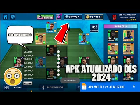 Dream League Soccer 2024 - Como Ter Dinheiro Infinito no DLS 2024!!