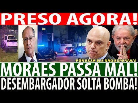 ACABA DE SER PRES0 PELA POLÍCIA FEDERAL EM FRENTE PRESIDÊNCIA! DESEMBARGADOR DENUNCIA MORAES NA OEA!