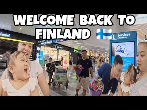 MULING PAGBABALIK FINLAND | FAMILY TRAVEL VLOG | THAI-FINNISH PERO PUSONG PINAY 