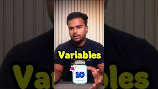 What is a Variable in Programming?👉Explained for Beginners with Simple Example  #variables  #coding