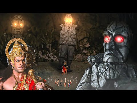 पाषाण दानव और हनुमान के बीच हुआ भयंकर युद्ध | Mahabali Hanuman | INN TV