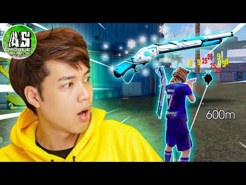 [Free Fire] Test Skin M1887 Băng Giá Bắn Siêu Xa !!! | AS Mobile