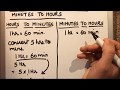 Converting Time Units