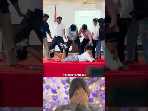 College Boys Funny dance💥😅| Teacher Reaction 🤯 @tiktoktamil360 #shorts #collegevlog #onam #dance