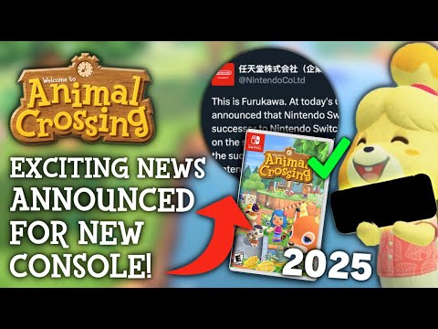 New Announcement For Animal Crossing Players On Switch 2!