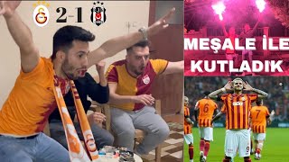 Galatasaray-Beşiktaş(2-1) Taraftar Tepkisi (İCARDİSİ OLAN KAZANIR)