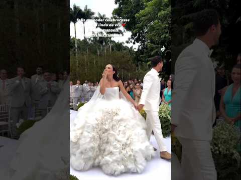 casamento da Larissa Manoela e André Frambach | cerimônia 2024