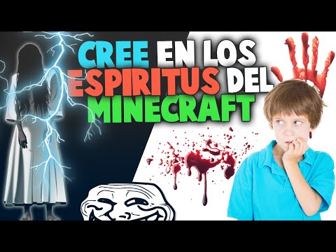 TROLLEO A CHICO QUE VE ESPIRITUS EN MINECRAFT