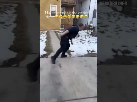 The officer started laughing at his self?? #funny #funnyimages #youtuber #duet #funnymemes #explore
