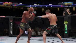 EA UFC 4 - Wrestling and Striking Highlights