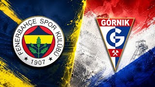 Fenerbahçe - Gornik Zabrze Çok Hızlı Basit Taktiksel Analiz