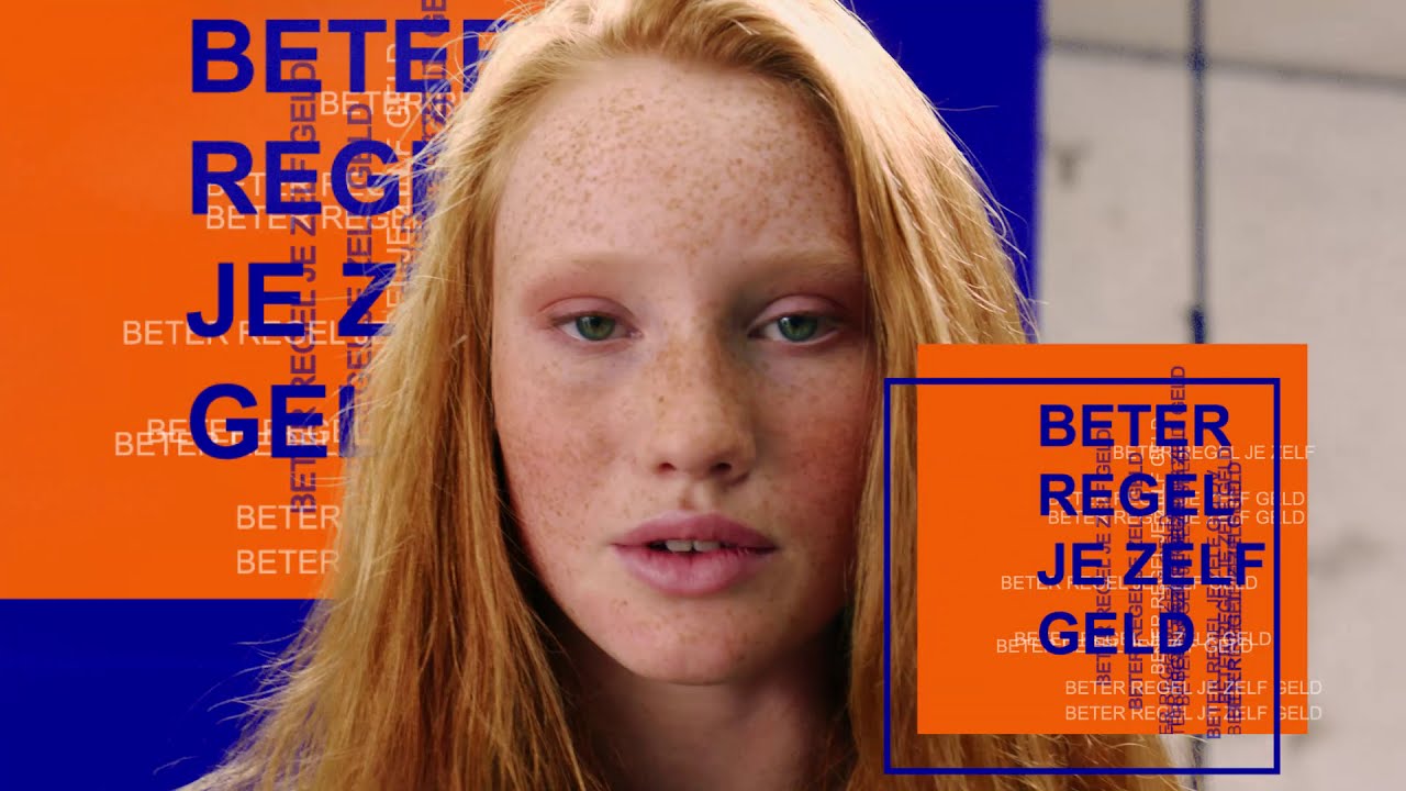Teen models in Rabobank online and instore commercial