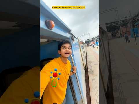 Childhood memories with Train 🚂😂| #shorts