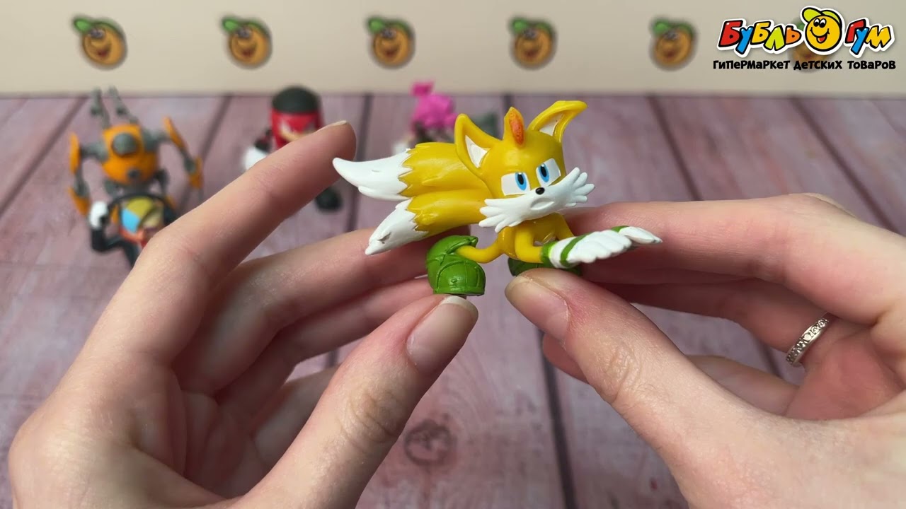Фигурка Sonic Prime коллекционная в ассортименте - видео Фигурка Sonic Prime коллекционная в ассортименте - видео