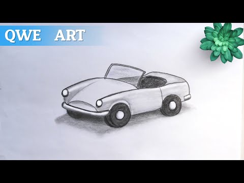 Car Drawing pencil sketch ✏️