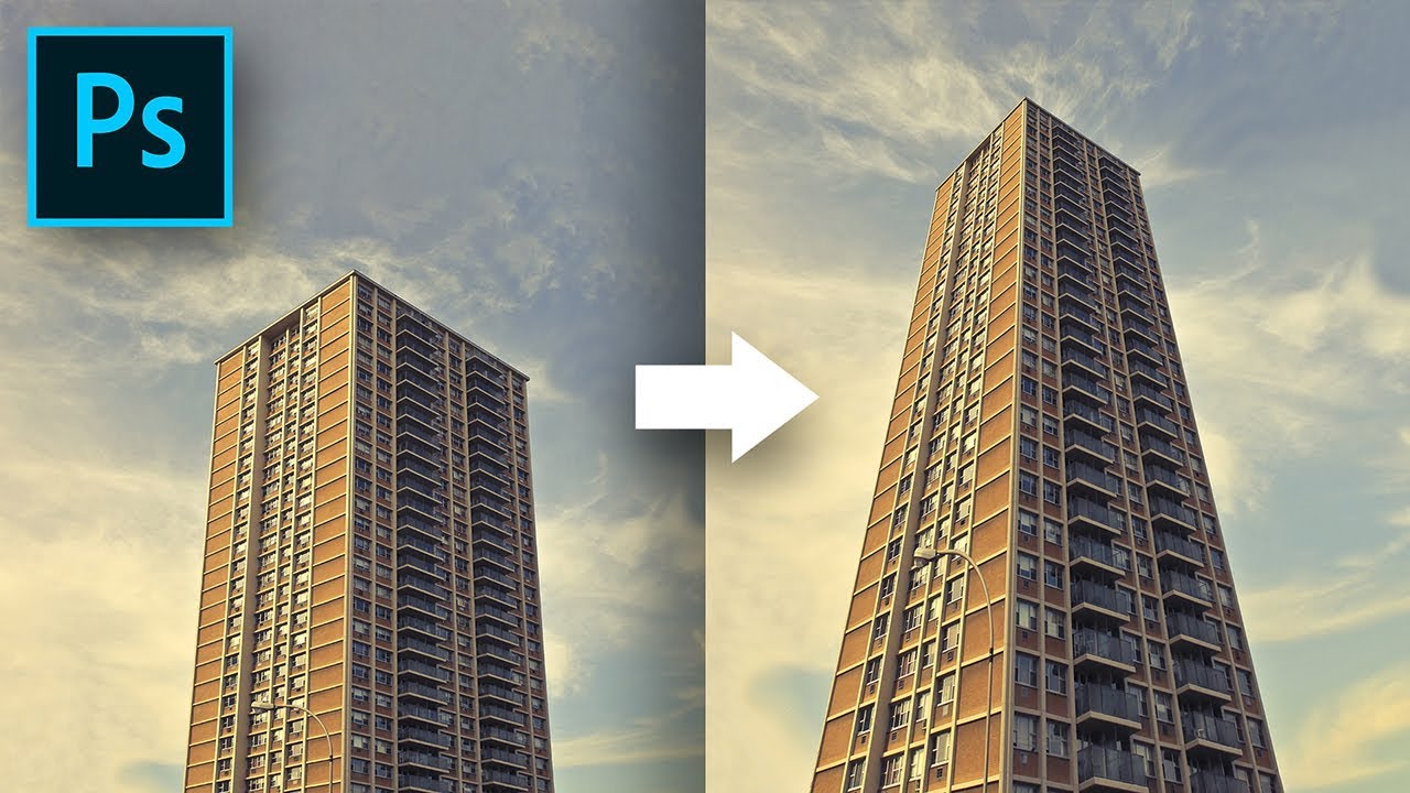 Simple Trick to Make Buildings Dramatically Taller! Tutorial