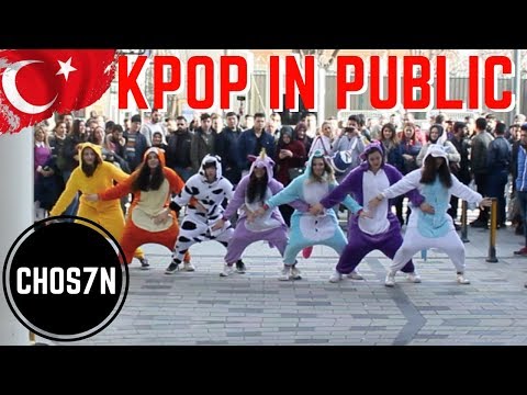 [KPOP IN PUBLIC TURKEY/ISTANBUL] BTS - GO GO Cover by CHOS7N (kigurumi ver.)