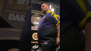 🤯angry Luke Littler🧨 #wild scenes Premier League Dart Darts van Veen incident Manchester