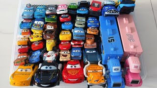 Lot of Disney Pixar Cars Unboxing Review I Lightning Mcqueen Bubble RC Cars Sliding - ASMR video