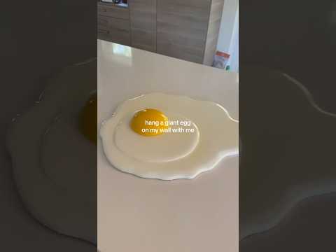 hang a giant egg on my wall with me