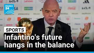 YouTube video thumbnail: Infantino Under Growing Pressure After Fifa Scraps World Cup Investor Proposal 