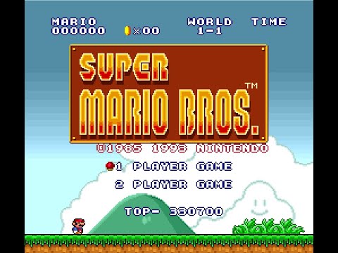 SNES - Super Mario All-Stars - Super Mario Bros Longplay