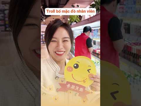 Troll bố mặc đồ nhân viên siêu thị | My Bánh Bao #shorts #haihuoc