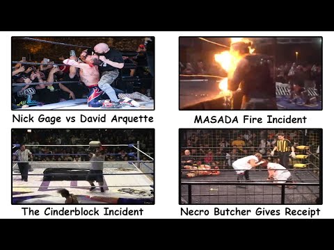 Craziest Deathmatch Wrestling Shoot Incidents
