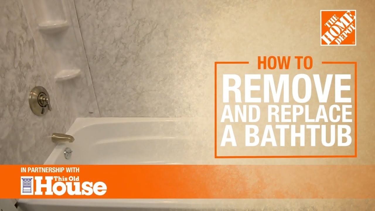 How to Remove and Replace a Bathtub