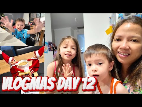 VLOGMAS DAY 12 + SUPER PROUD SA SARILI + MAY PA KONTING HAUL + MAY TINANIM ANG MGA BATA