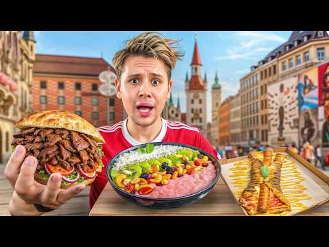Ich teste Münchens VERRÜCKSTE NEUHEITEN(OCHSEN DÖNER!)