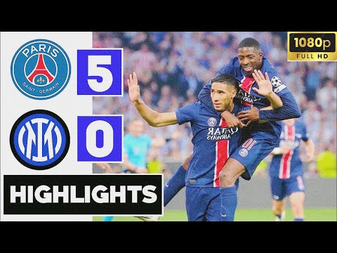 ⚽PSG vs 인테르나치오날레 5-0 확장 하이라이트 | UEFA 챔피언스리그 2025