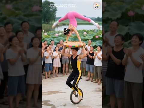 amazing brother and sister circus act #shorts #viralshorts #trendingshorts