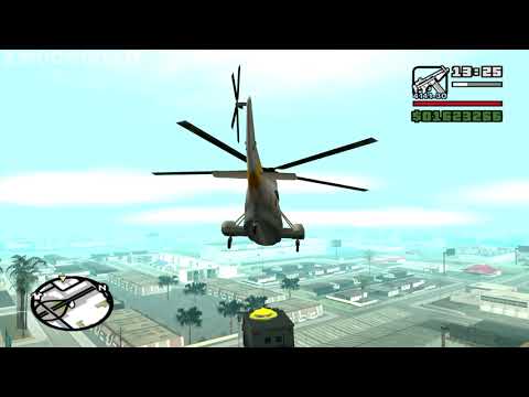 Up, Up and Away! with a 4 Star Wanted Level - Heist mission 5 - GTA San Andreas