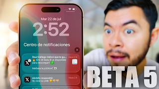 🔥 Ya Salió la Beta 5 de iOS 26!! 🤩 Esto pinta muy bieeen