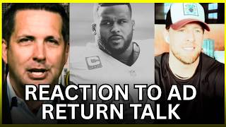 J.J. Watt & Adam Schefter on POSSIBLE Aaron Donald Returning to the Rams?