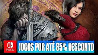 É AGORA! Grandes jogos de Switch com até 80% de desconto
